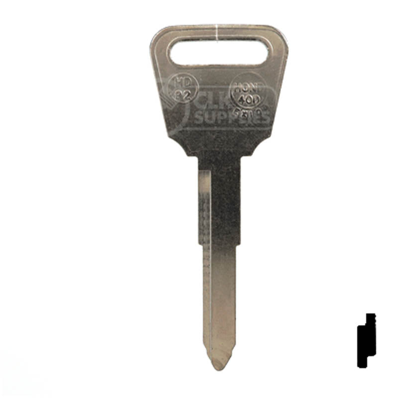 X183 ( HD92 ) Honda, Acura Key Automotive Key JMA USA