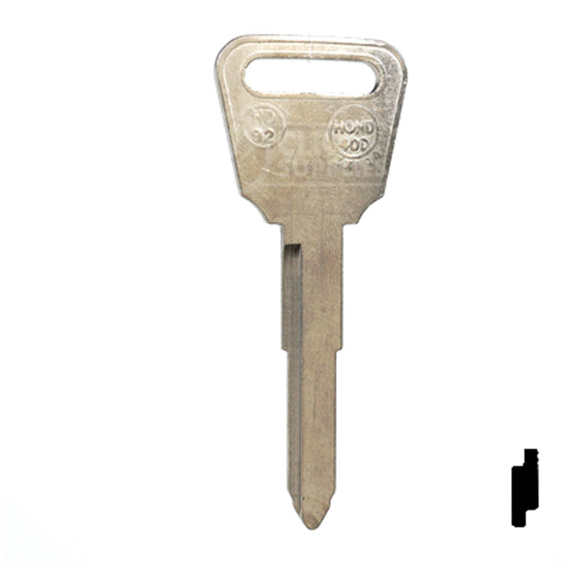 X183 ( HD92 ) Honda, Acura Key Automotive Key JMA USA