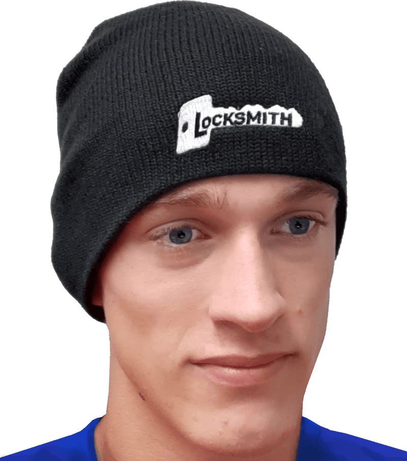 Locksmith Beanie Cap - Black Locksmith Apparel CLK
