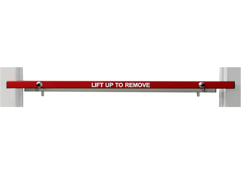 Blockade Bar for 48" Out Swing Door Cylinders & Hardware Major Manufacturing