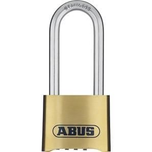 Abus 4 Dial Combination Padlock 2 1/2" Long Shackle Padlocks Abus Lock Co.