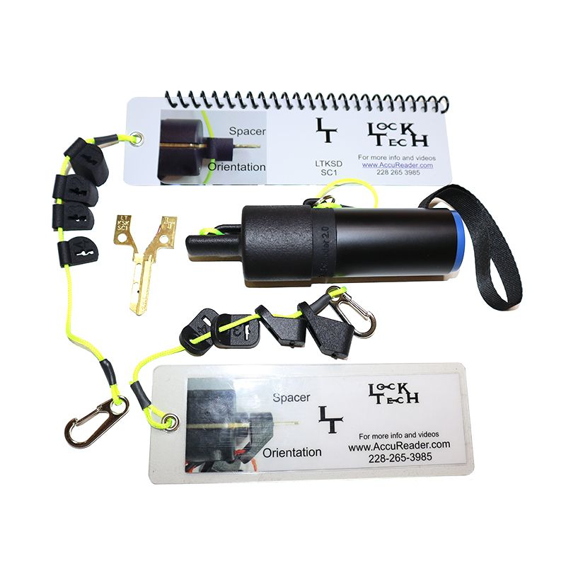 LockTech Kwikset SmartKey Decoder 2.0 - Full Kit (KW1 & SC1) Decoder Lock Tech