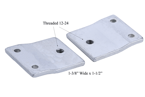 Hollow Metal Frame Latch Mounting Bracket | ASA Strike Door Latch Accessory Major Manufacturing