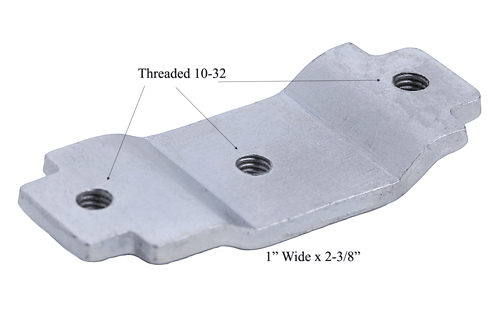 Hollow Metal Frame Latch Mounting Bracket | Universal Bracket Door Latch Accessory Major Manufacturing