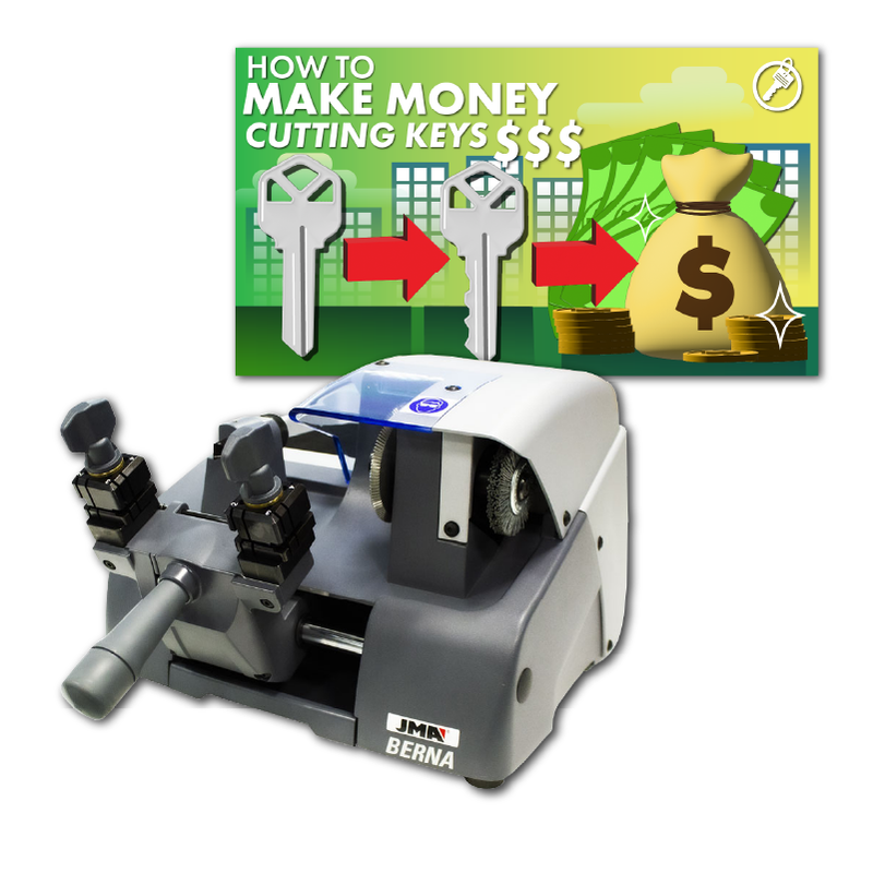 JMA Berna Simply & How to Duplicate Keys & Make Money Online Course Combo Edge Key Duplicator JMA