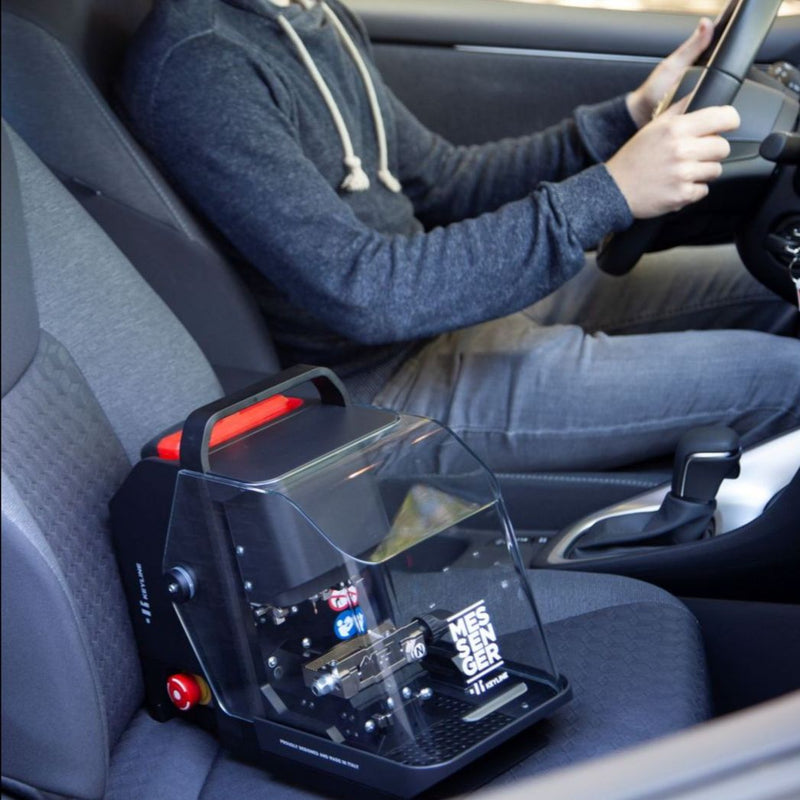 Keyline Messenger Code Machine - Take it Anywhere! Edge & Laser Code Machine Keyline USA