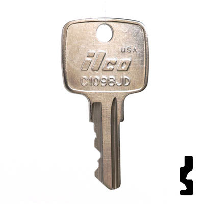 C1098JD John Deere Key Equipment Key Ilco