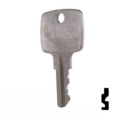 C1098JD John Deere Key Equipment Key Ilco