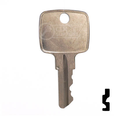C1098JD John Deere Key Equipment Key Ilco