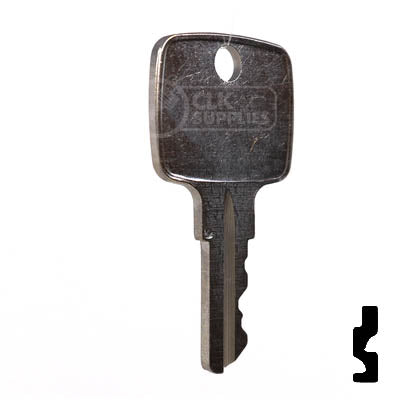 C1098JD John Deere Key Equipment Key Ilco