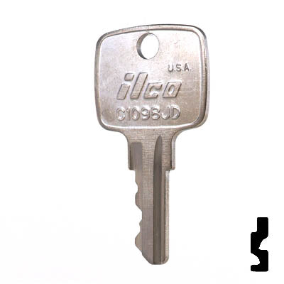 C1098JD John Deere Key Equipment Key Ilco