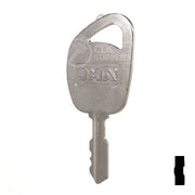 D1098JD John Deer Key Equipment Key JMA USA