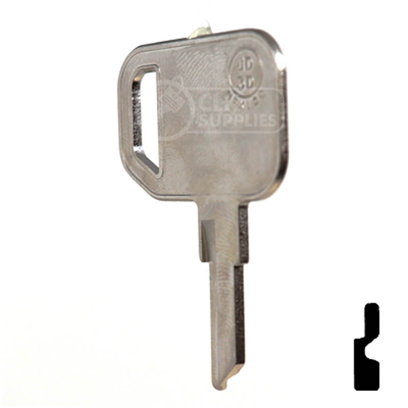 E1098JD John Deere Yard Tractor Key Equipment Key JMA USA