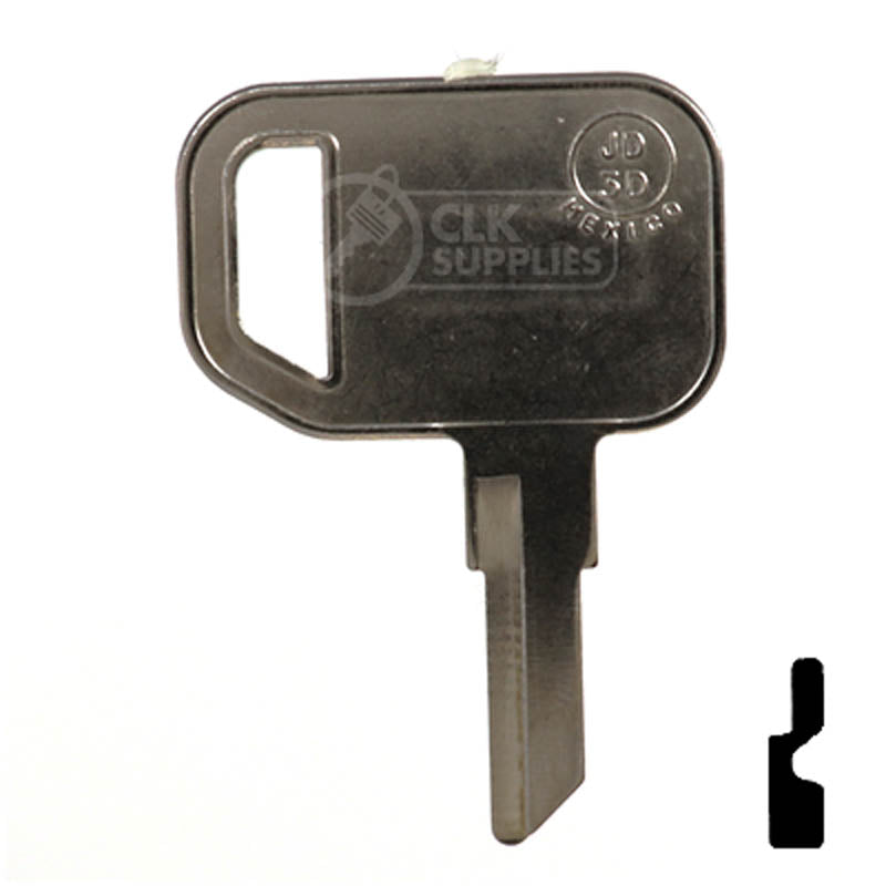 E1098JD John Deere Yard Tractor Key Equipment Key JMA USA