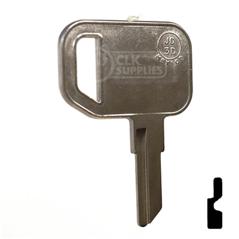 E1098JD John Deere Yard Tractor Key Equipment Key JMA USA