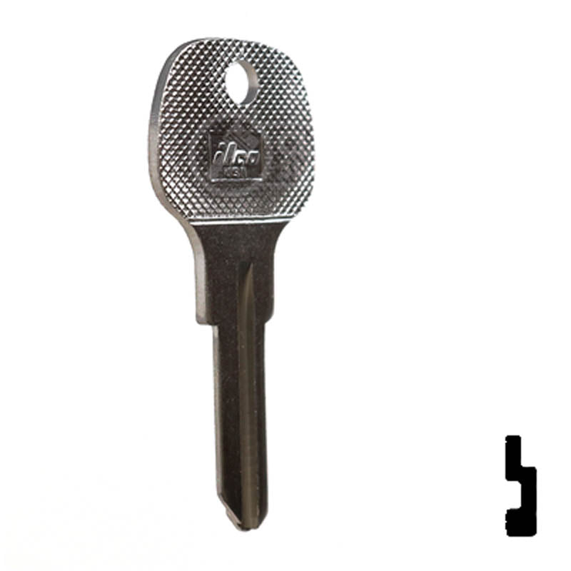 GH1 Bobcat Key Equipment Key Ilco