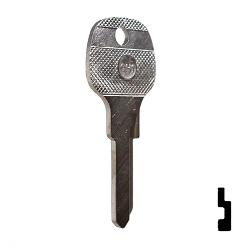 GH1 Bobcat Key Equipment Key Ilco