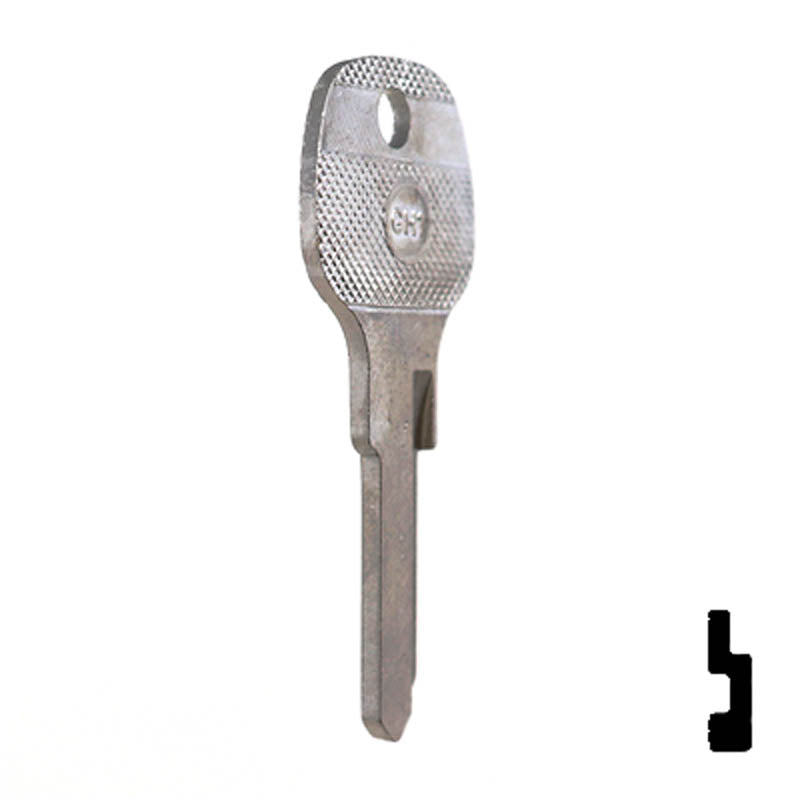 GH1 Bobcat Key Equipment Key Ilco