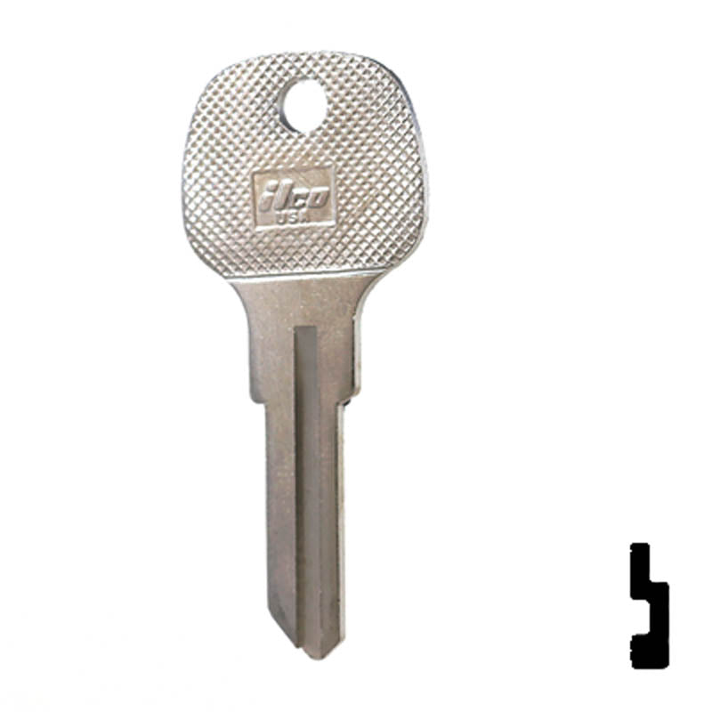 GH1 Bobcat Key Equipment Key Ilco