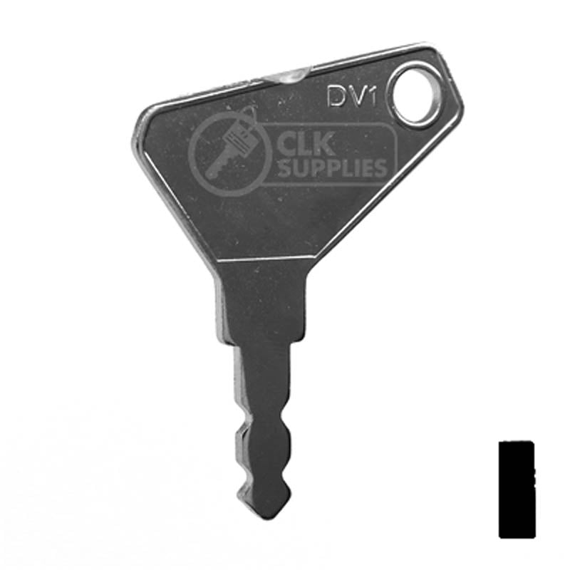 Key Blank | Mack Trucks | DAV10 Equipment Key Ilco