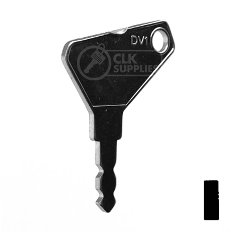 Key Blank | Mack Trucks | DAV10 Equipment Key Ilco
