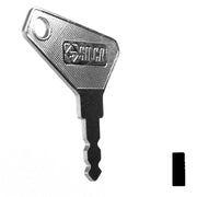 Key Blank | Mack Trucks | DAV10 Equipment Key Ilco
