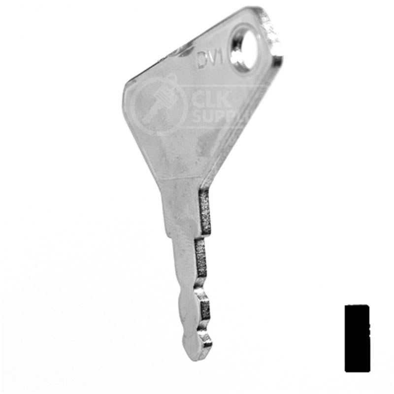 Key Blank | Mack Trucks | DAV10 Equipment Key Ilco