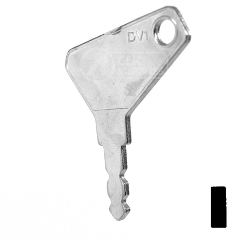 Key Blank | Mack Trucks | DAV10 Equipment Key Ilco