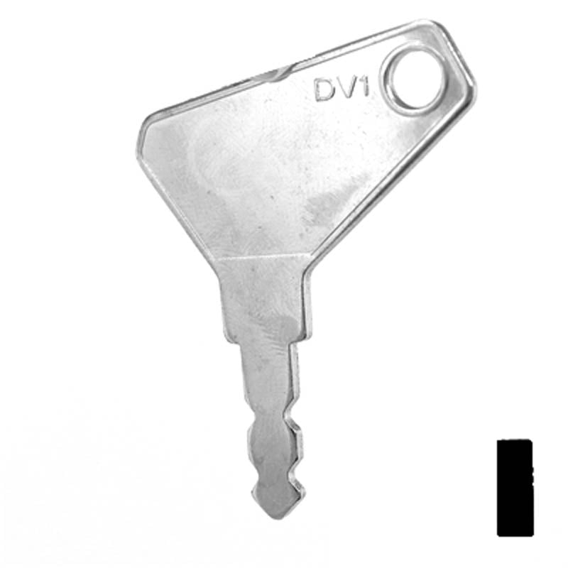 Key Blank | Mack Trucks | DAV10 Equipment Key Ilco