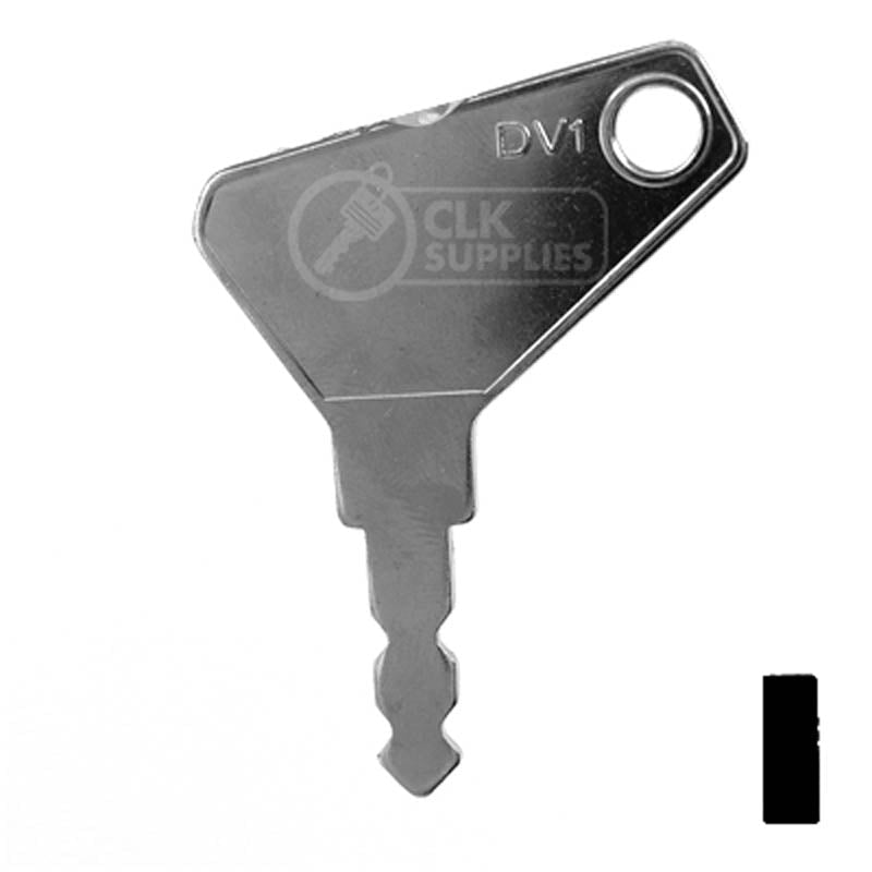 Key Blank | Mack Trucks | DAV10 Equipment Key Ilco