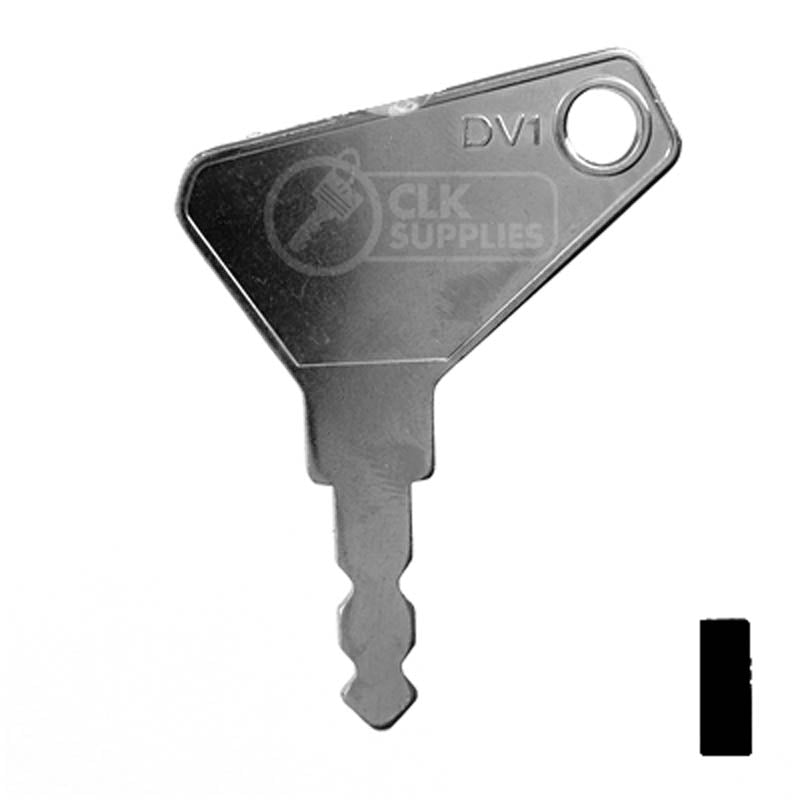 Key Blank | Mack Trucks | DAV10 Equipment Key Ilco