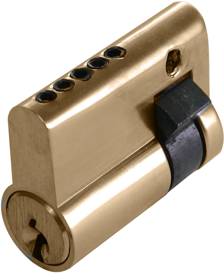 Single Sided Profile Cylinder Schlage Keyway US4 Euro Profile Cylinder GMS Industries