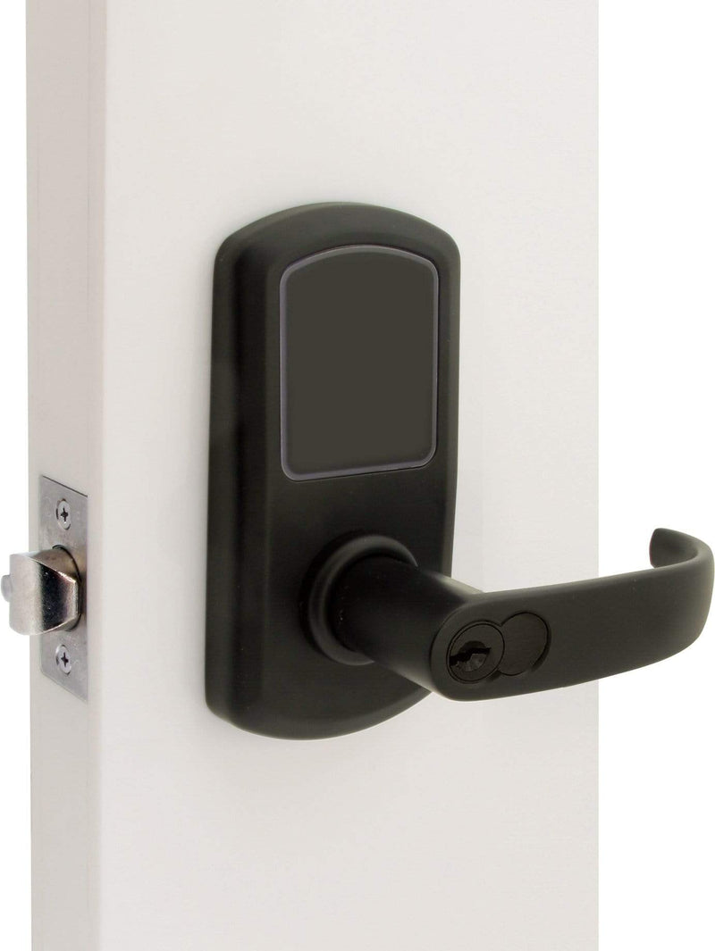 TownSteel E-Elite 5000 Series Grade 1 Push Button Electronic Lock SFIC w/Bluetooth -Flat Black Electronic Lock TownSteel