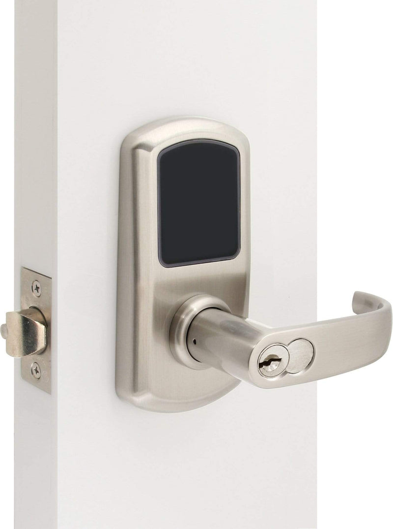 TownSteel E-Elite 5000 Series Grade 1 Push Button Electronic Lock SFIC w/Bluetooth -Satin Chrome Electronic Lock TownSteel