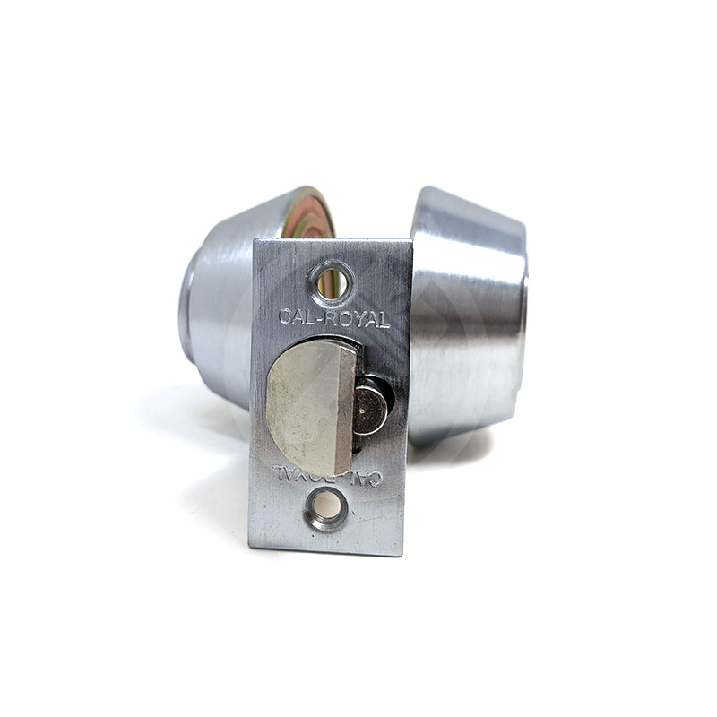 Cal-Royal Gate Latch -Double Deadbolt - Schlage C - US26D Grade 2 Deadbolt Cal-Royal