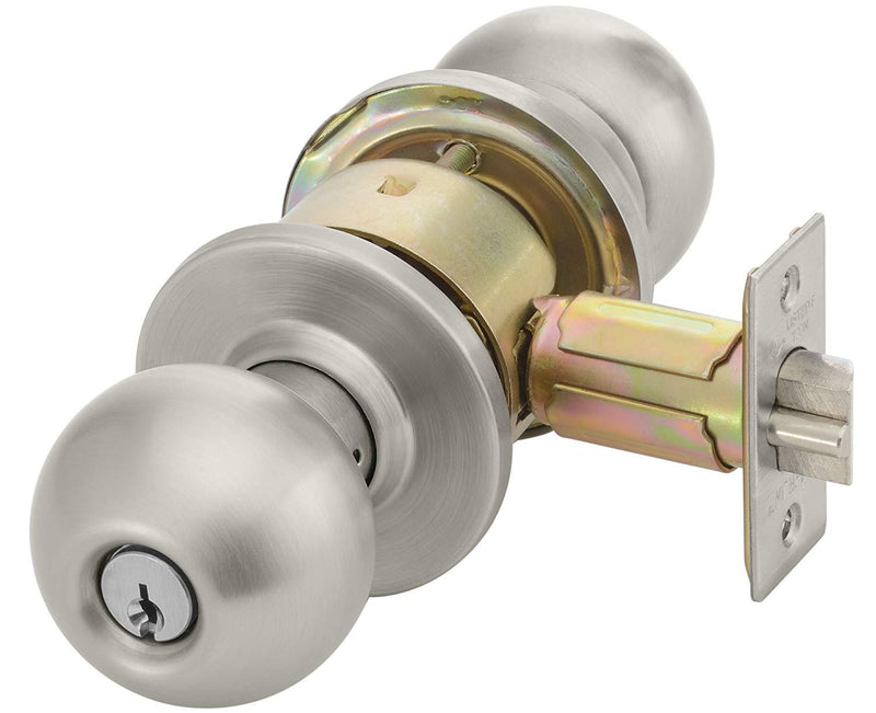 Commercial Knob Entry Grade 2 US32D 2 3/4" Latch Locksets PHG
