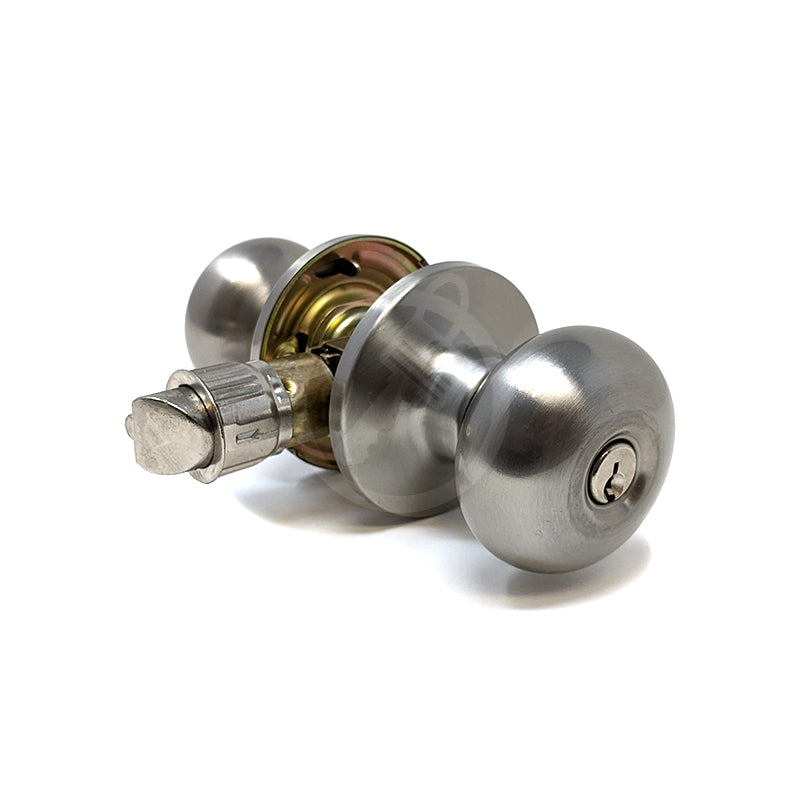 Citiloc Marquette Entry Lock US15 - Drive In Latch w/ Mortise Plate Grade 3 Knob PHG
