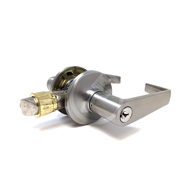 Citiloc Lake Tahoe Entry Lever US15 Drive In Latch with Mortise Adaptor Plate-KW1 Grade 3 Lever PHG