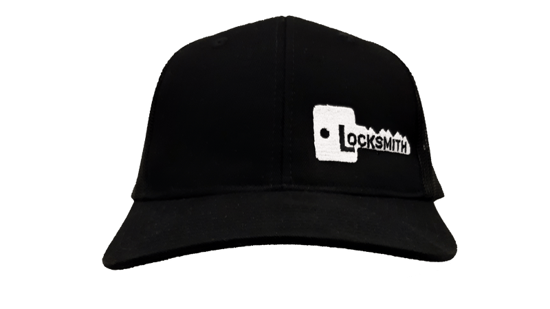 Locksmith Trucker Hat - Black Hat CLK