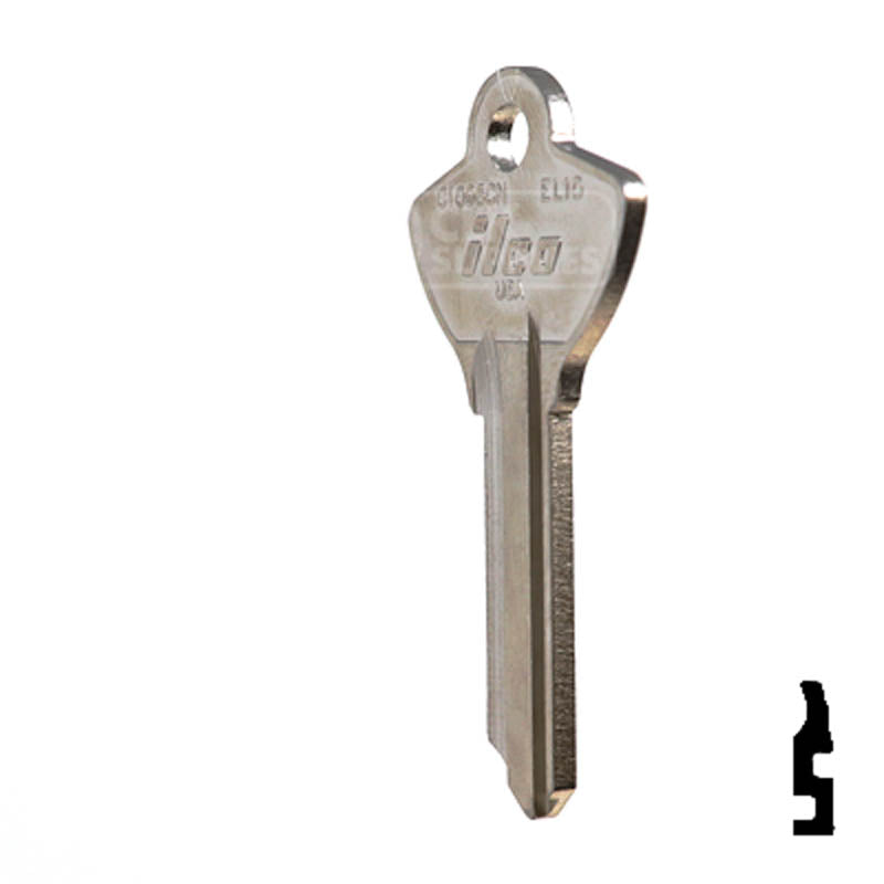 EL10, C1096CN Craftsman Tool Box Key Hitch-Tool Box-Utility Key Ilco