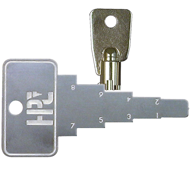 Ace Key Decoder, Depth Gauge Locksmith Tools Hudson-ESP-HPC
