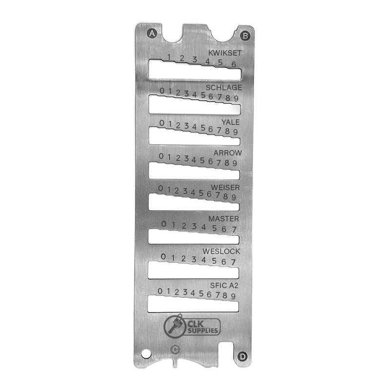 Pro 8 in 1 Key Gauge Key Gauge LockVoy