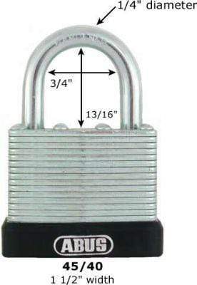 Abus 45/40 Padlock KD Padlocks Abus Lock Co.