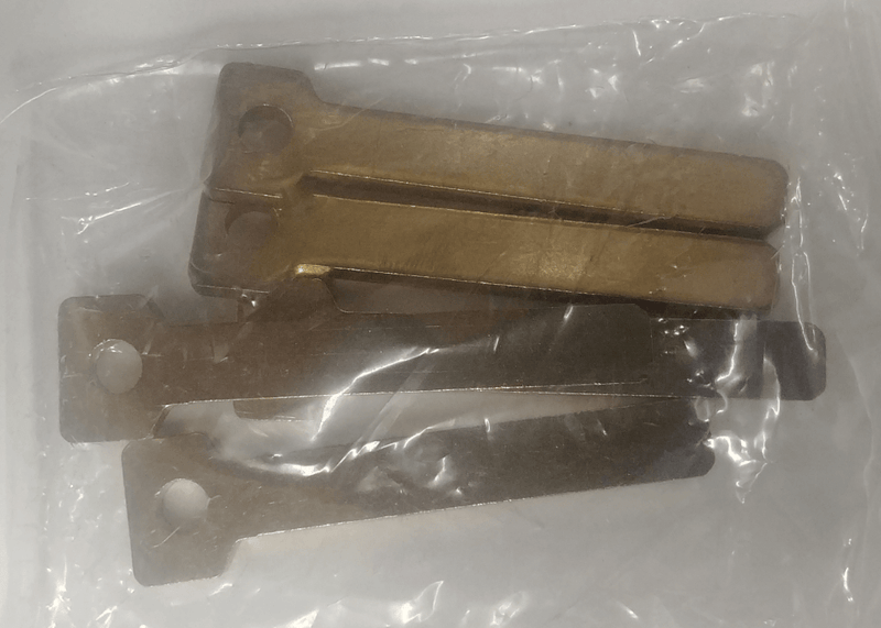 994 Brass Cutter Calibration Template 5pk Key Machines & Parts Keyline USA