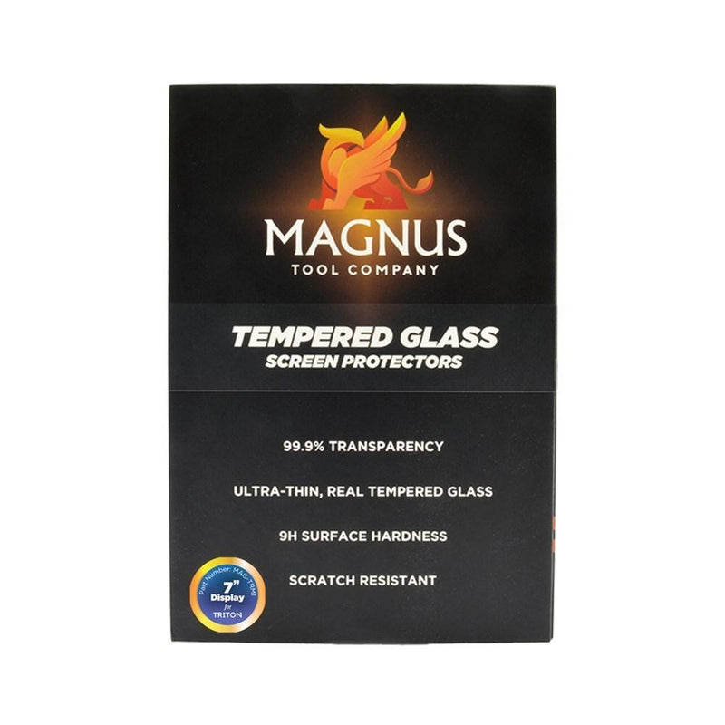 Triton 7" Tempered Glass Screen Protector (MAGNUS) Key Machines & Parts Triton