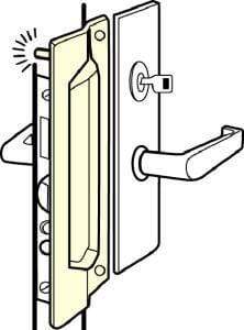 3" x 11" Latch Guard Protector - 32D Cylinders & Hardware PHG