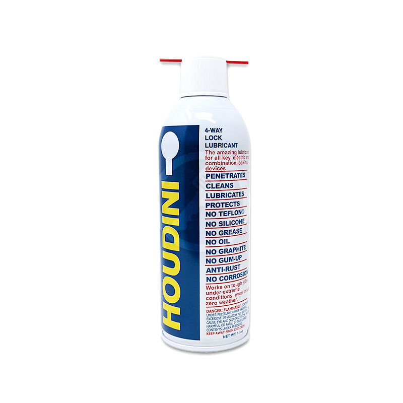 Houdini Lock Lube 11oz Can  -Case of 12 Lock Lubricant Protexall Products