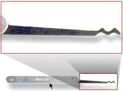 Double Mountain Pick With Handle Lock Picks Pro-Lok