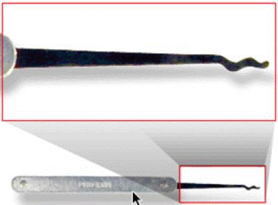 Rake Pick With Handle Lock Picks Pro-Lok