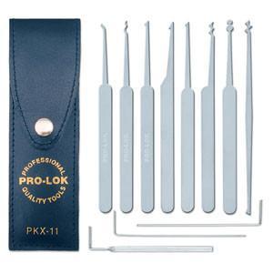 11 Piece Pick Set- Professional ID Required Lock Picks Pro-Lok